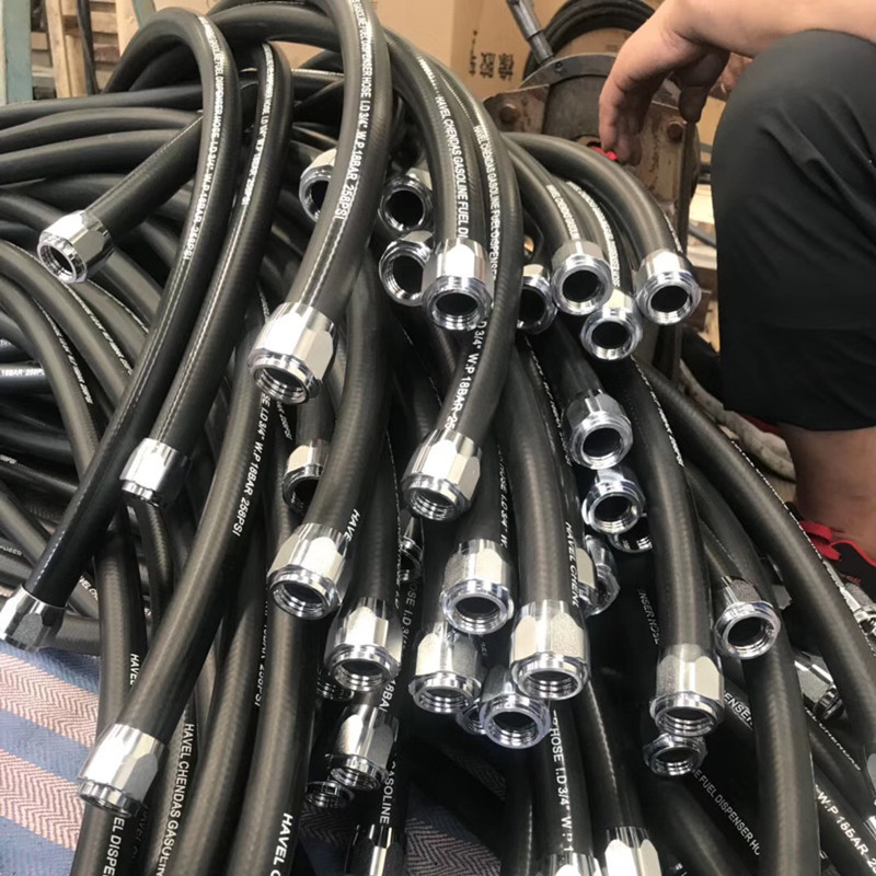 加油机胶管加油管柴油汽油耐油软管6分1寸防静电油管加油机配件