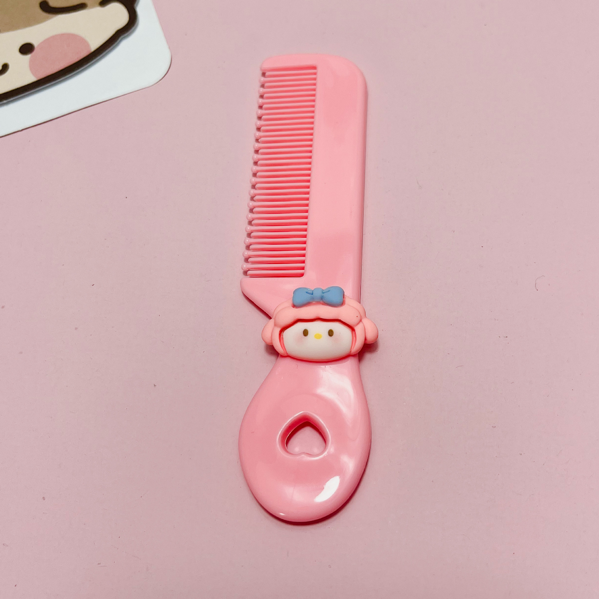 Cute Children Mini Small Comb Cartoon Portable Portable Bangs Broken Hair Vent Comb Little Girl Girl Comb