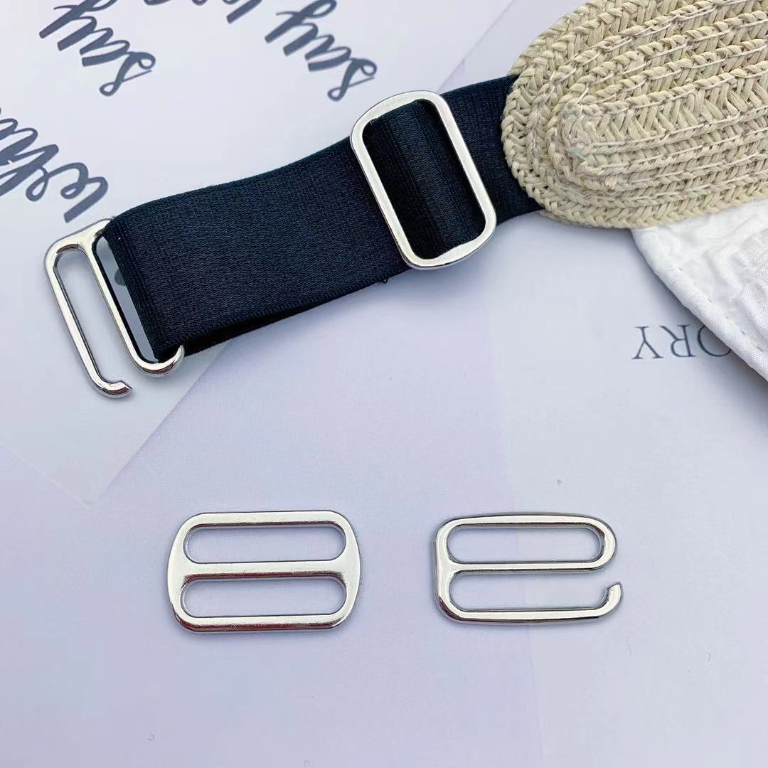 2022新款防晒帽调节扣八字锌合金九字内衣帽子配件调节日字扣现货