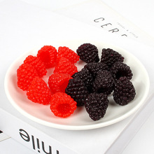 工厂直销仿真野草莓树莓覆盆子模型仿真假水果拍摄道具水果店装饰