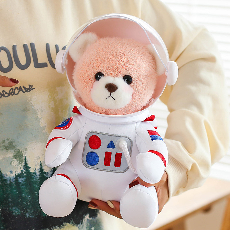 现货网红太空熊公仔毛绒玩具宇航员女生日礼物泰迪熊布娃娃玩偶