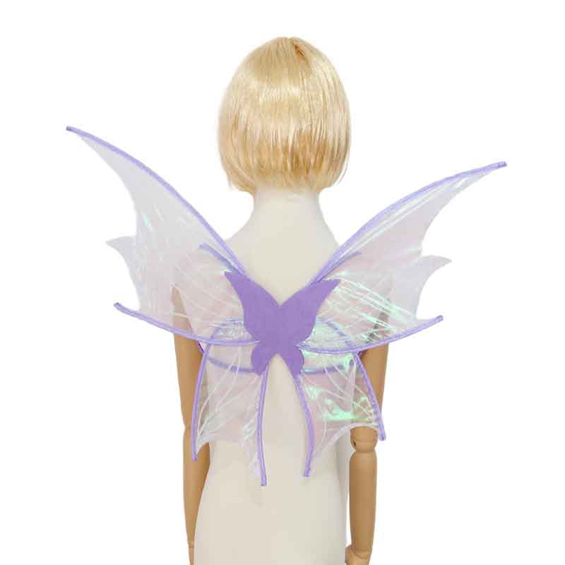 Zilin Festival Party Makeup Props Children Adult Cos Dress up Fashion Photography Colorful Wings Fairy Wings