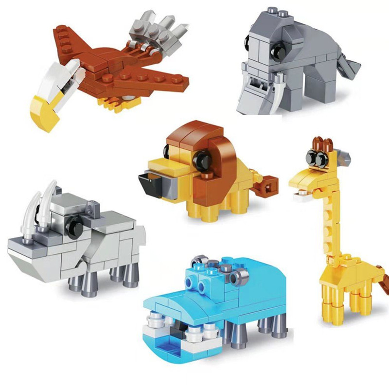 品格积木扭扭蛋玩具儿童拼装小颗粒拼插兼容乐高奇趣diy玩具批发