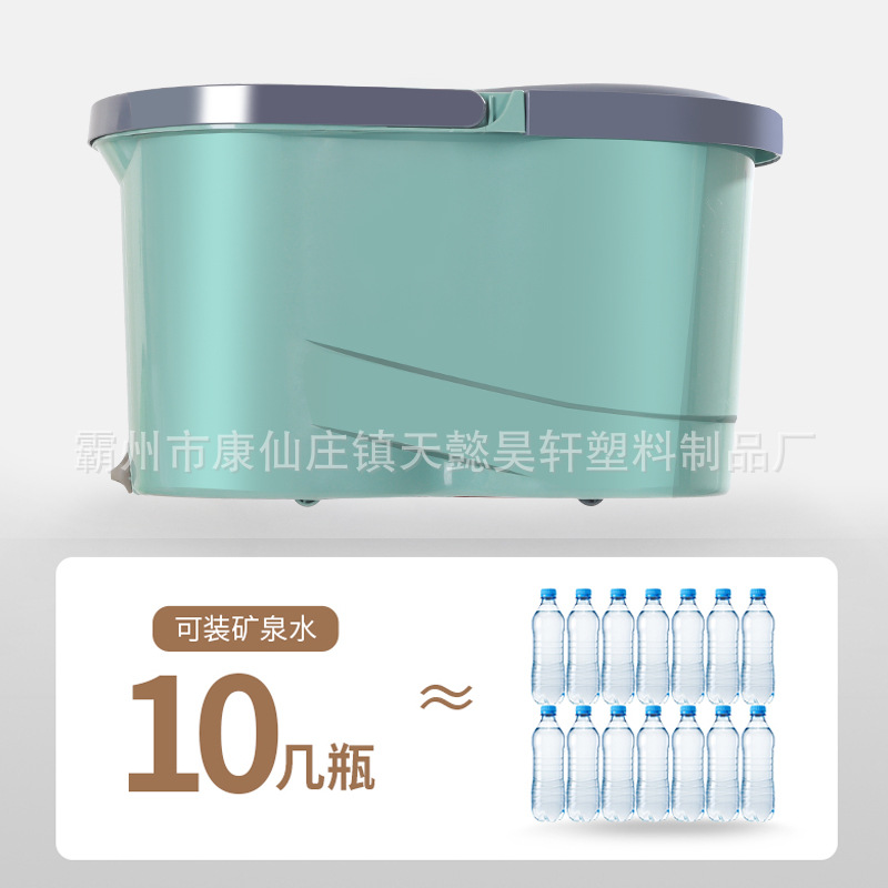 One Piece Dropshipping Rotating Mop Labor-Saving Lazy Hand Washing Free Mop Self-Drying Household Cleaning Mop Bucket Mop Floor