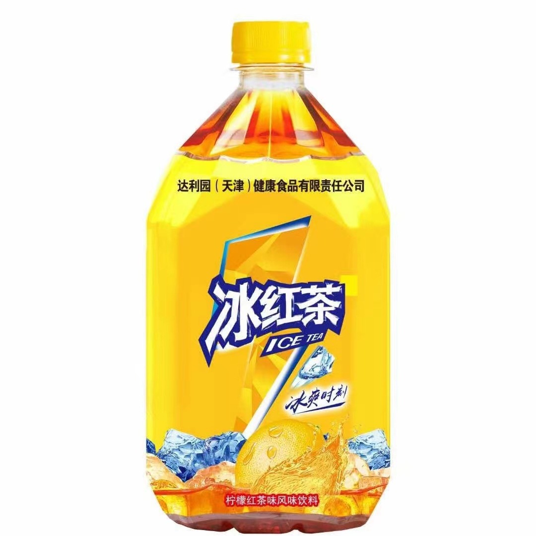 达利园冰红茶青梅绿茶水蜜桃橙汁饮品1l*12瓶整箱整车特价批发