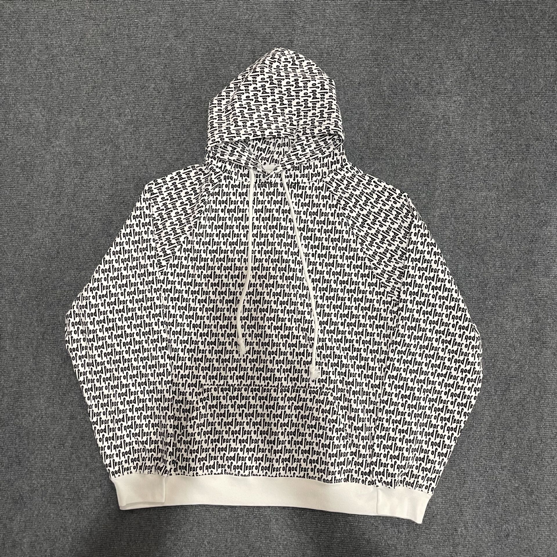 fog满印第二季弹幕高街复古vtg情侣美潮essentials连帽卫衣-阿里巴巴