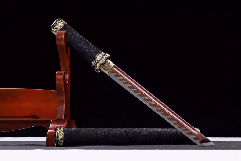 龙泉周匠刀剑宝剑传统工艺品收藏短刀唐横刀唐剑冷兵器批发未开刃