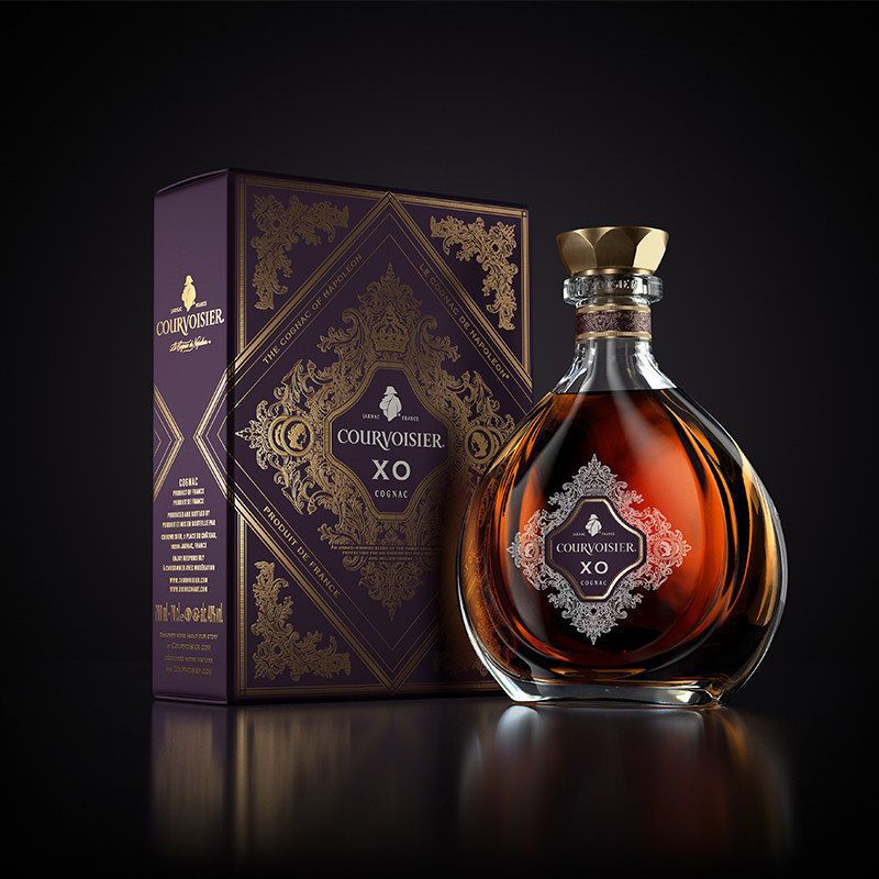 【行货】法国原装进口洋酒馥华诗/ 拿破仑xo700ml 干邑白兰地