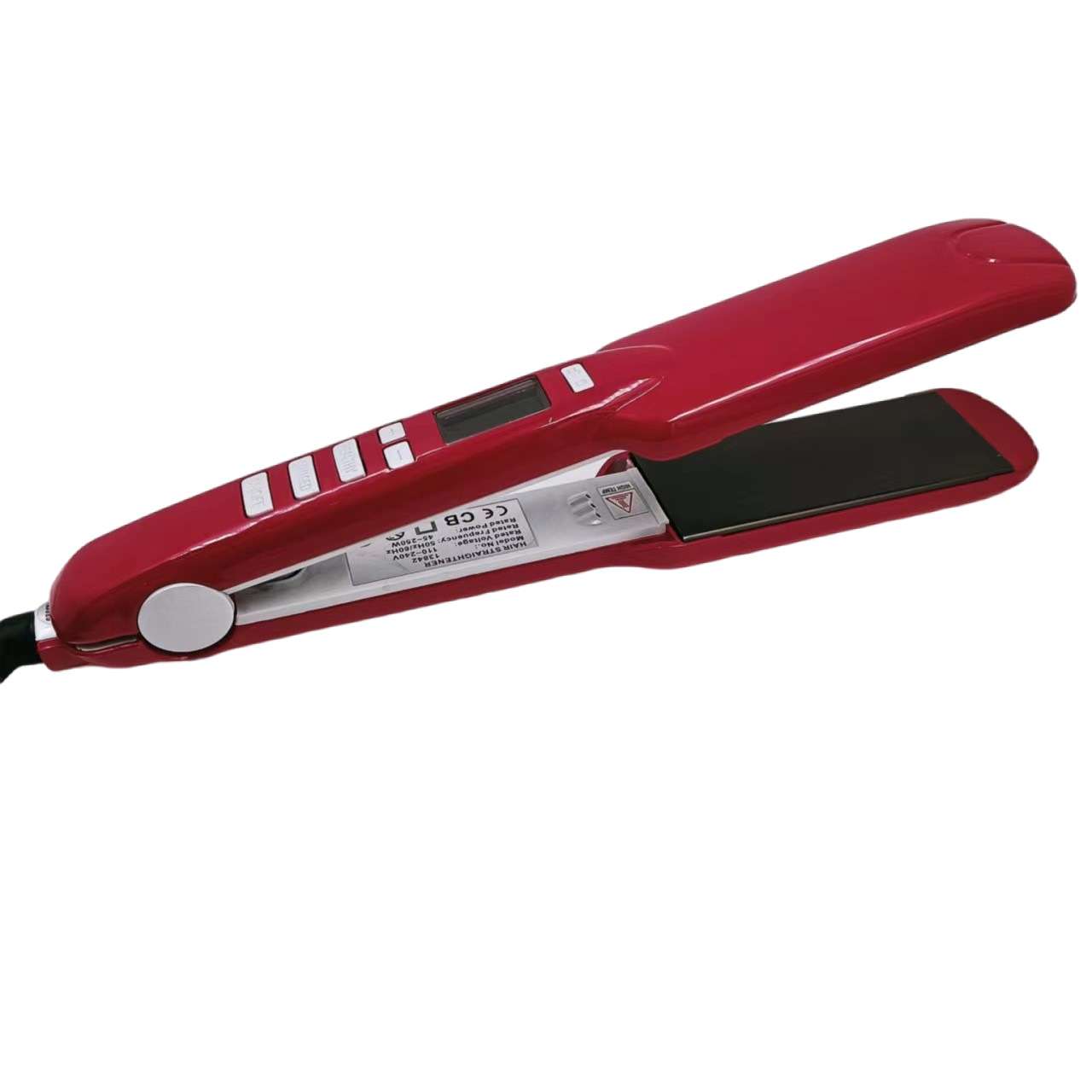 Hair Straightener Hot-Selling Waer Temperature Adjustment 2-in-50.00G Titanium Plate Straight Curler 