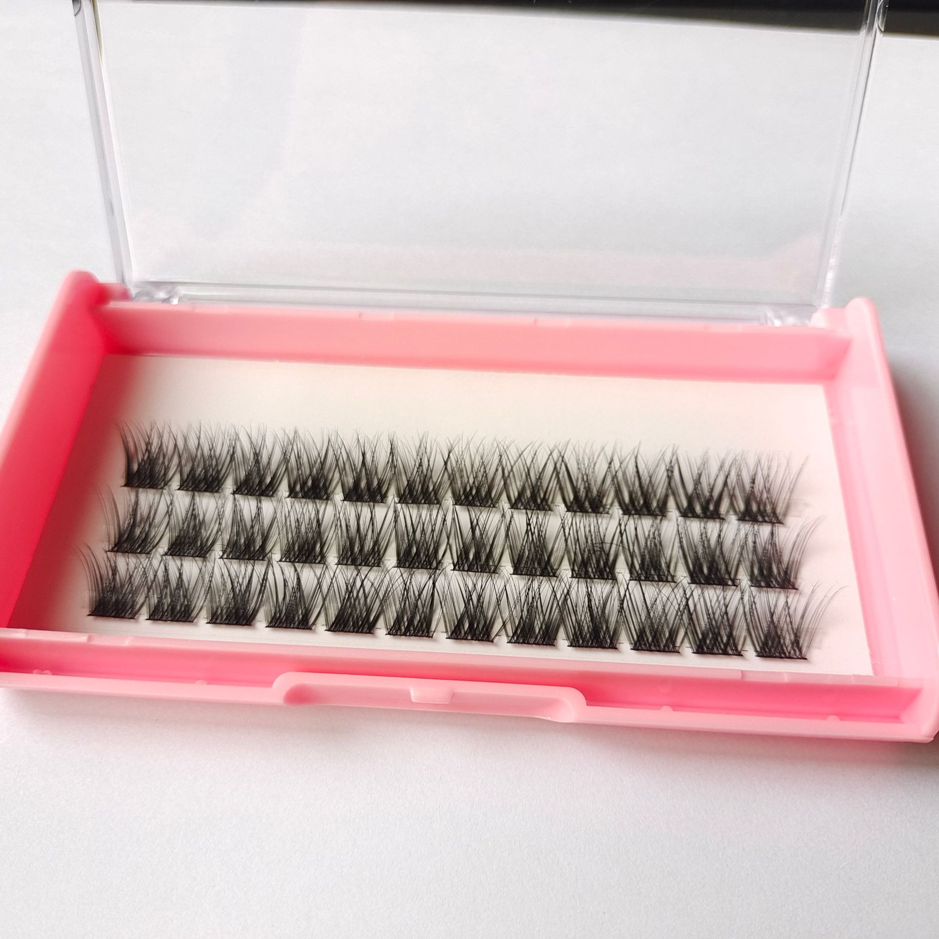 Self-Grafting Individual False Eyelash Segmented Eyelashes Single Cluster Grafting Eyelashes Makeup Eyelashes Foreign Trade Popular Style