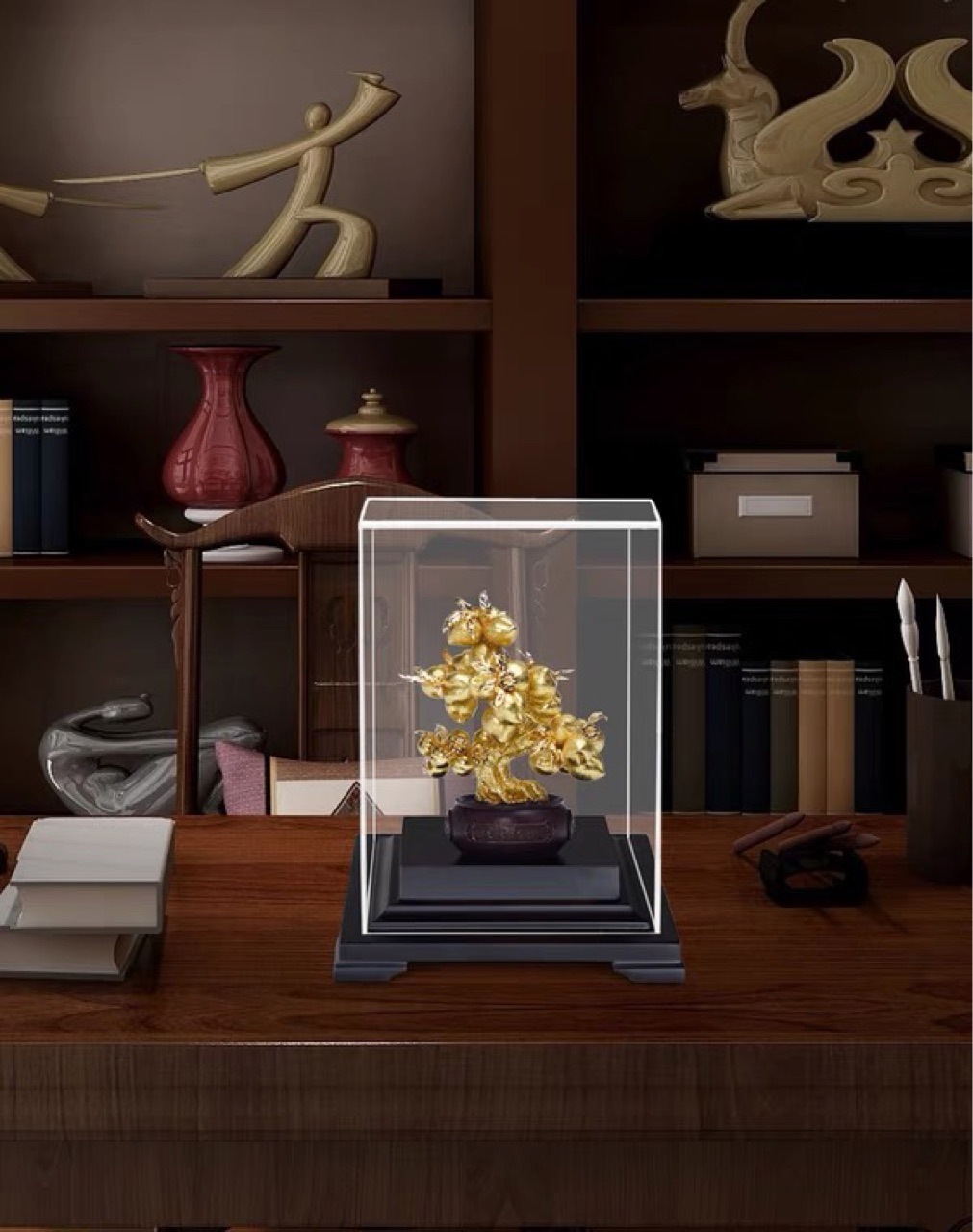 送老师礼物毕业纪念品学校桃李满门金箔画实用摆件导师教师节礼品