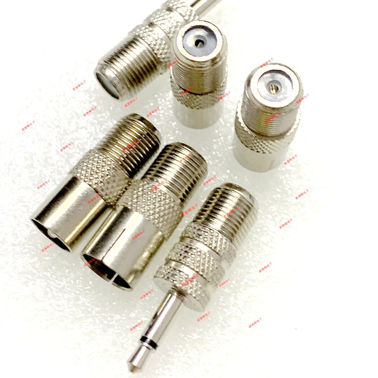 fk英制螺丝转95天线公头35单声tvbiec数字电视pal机顶盒接头