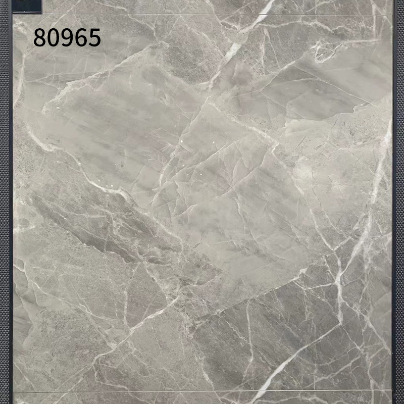 冠珠瓷砖800*800灰色系列地砖客厅酒店防滑耐磨地板砖背景墙