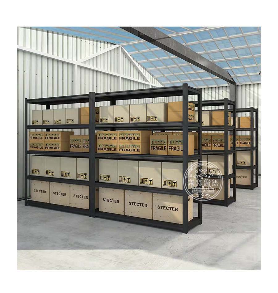 仓储仓库货架 小型轻型仓储架 办公室家居商店仓储展示货架