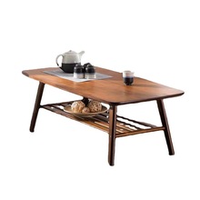 茶几简约客厅小户型北欧现代实木中式茶桌矮桌日式简易竹喝茶桌子