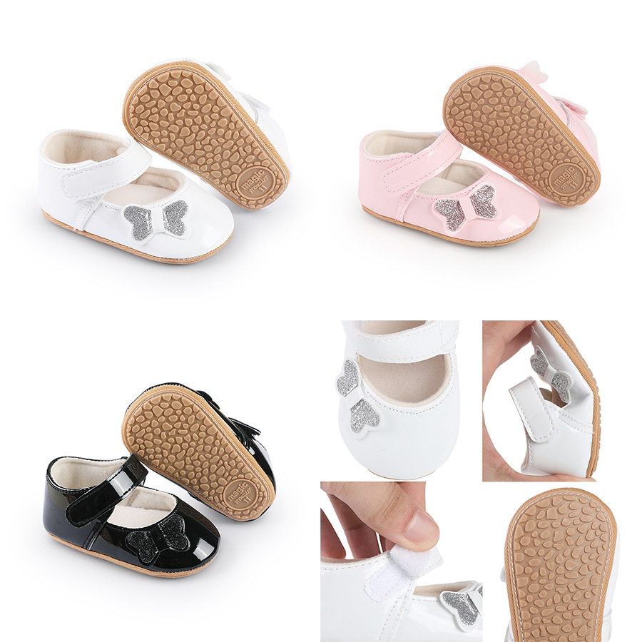嘉鸿 新春秋0-1岁婴儿鞋女宝宝公主鞋新生儿鞋小鞋子babyshoe