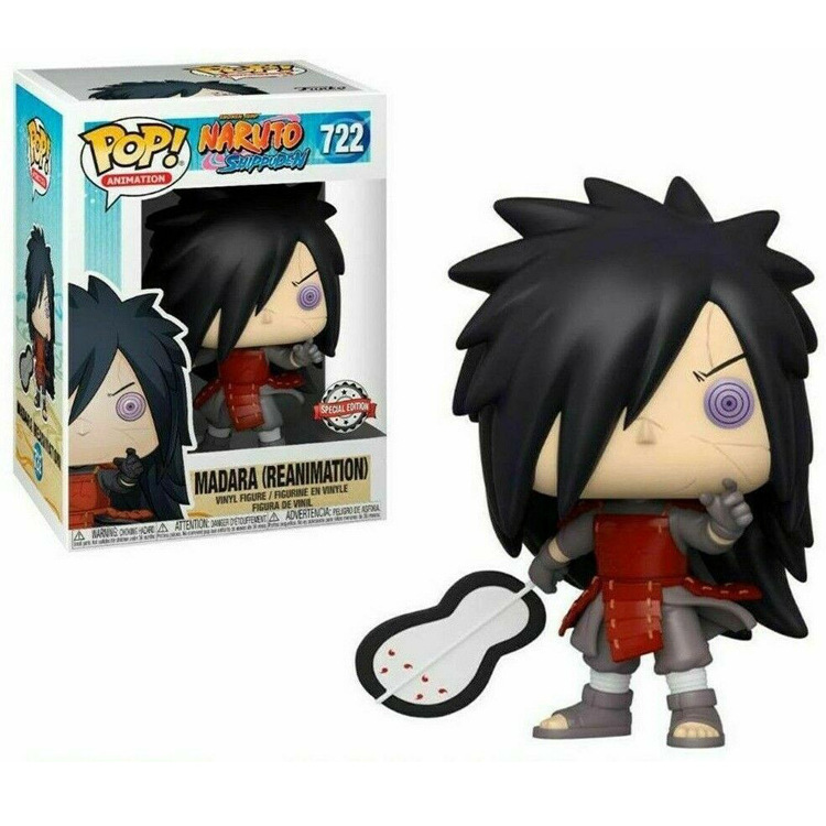 funko 火影忍者 宇智波斑 疾风传扇子手办人偶公仔 722 玩具