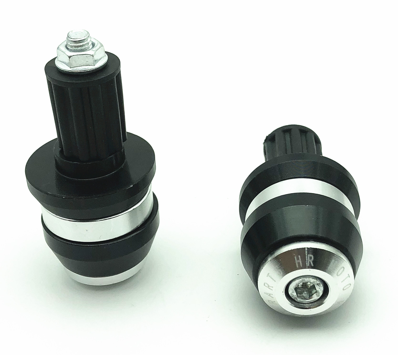 摩托车改装ybr天剑cnc手把堵头铝合金实心小牛电动车改装把堵