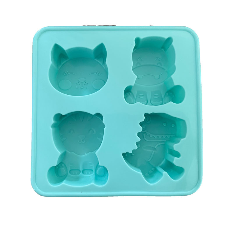 Cat Ice Tray Edible Silicon Single OPP Packaging 150pcs/Box