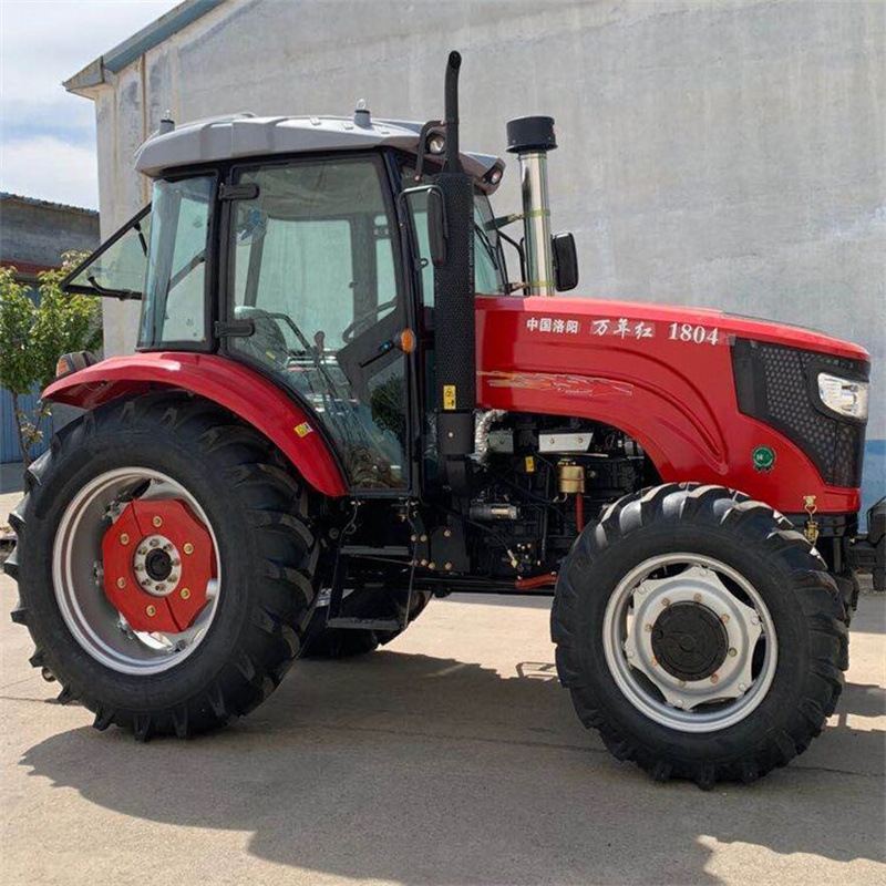 中国洛阳504拖拉机旋耕机 万年红50马力四轮耕田机 水旱两用-阿里巴巴