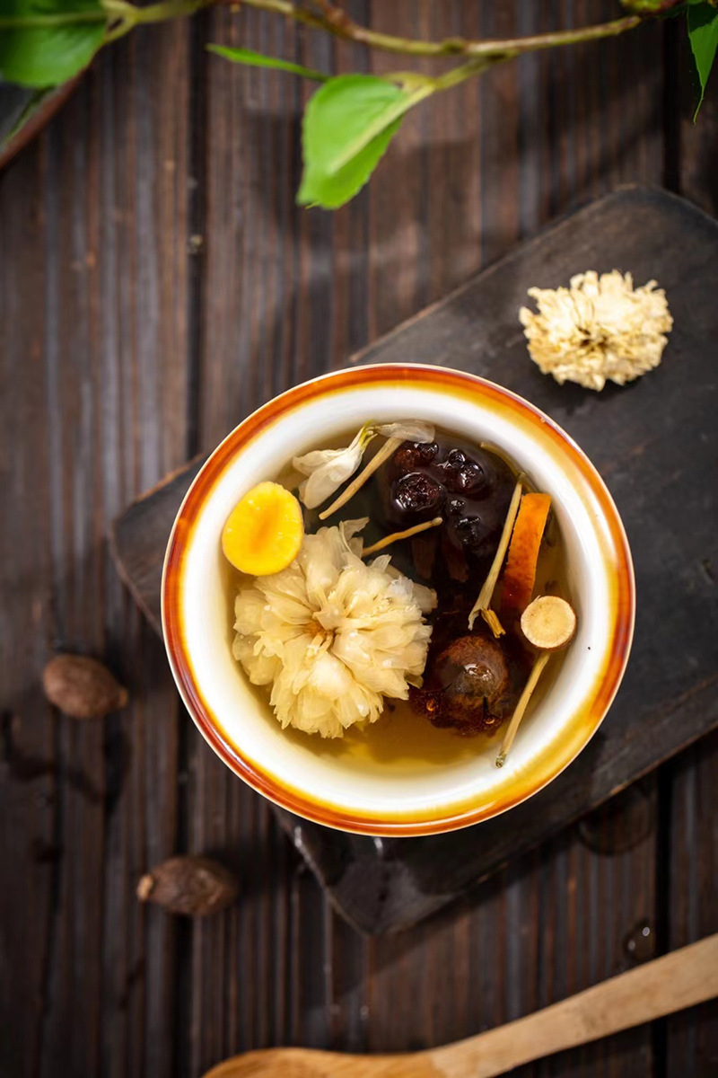 胖大海罗汉果金银花菊花茶非润喉茶养生茶非咽喉茶包甘草胎菊泡水