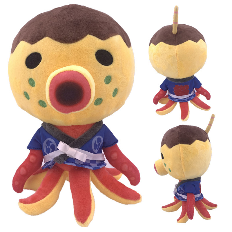 跨境动物之森毛绒玩偶章丸丸集合啦动森周边可爱动物