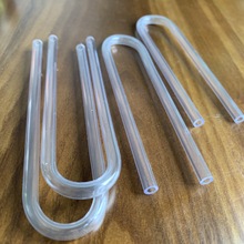 厂家定制u型管 pvc异形塑料管 大棚温度计配件