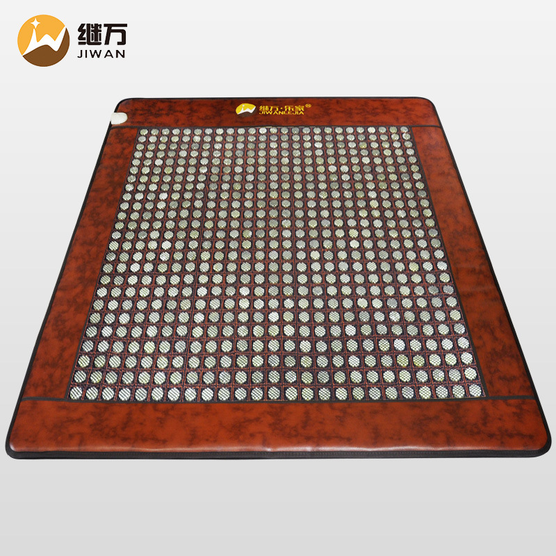 麦饭石电加热床垫双温双控智能定时温热汗蒸双人床垫家用批发供货