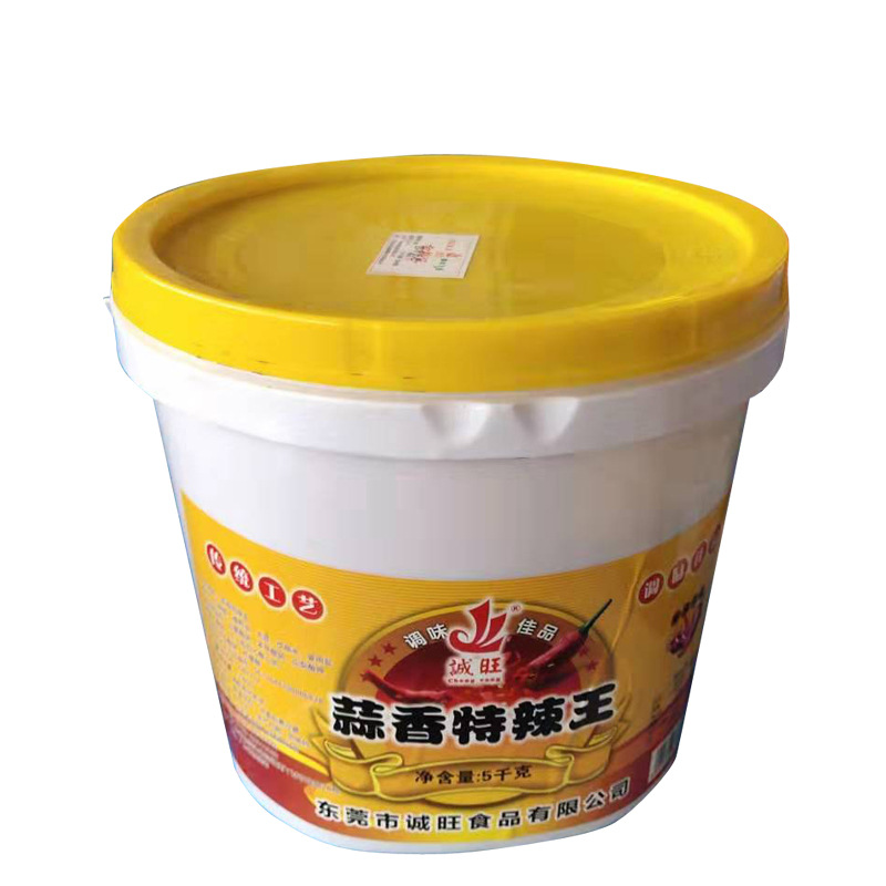 军杰蒜香特辣王5kg/桶剁辣椒非农家自制剁椒小米特辣王酱鱼头下饭