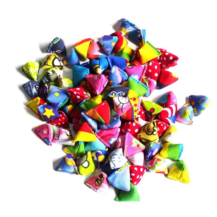 三角沙包 儿童手抓沙包 幼儿园小学生抓丢沙包抛石子游戏玩具