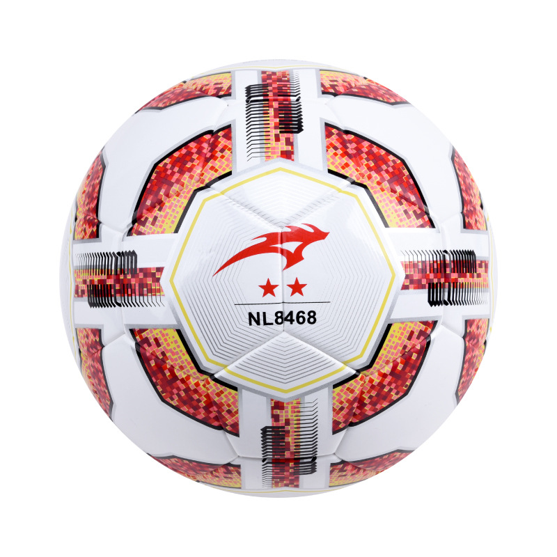 狂神五号足球 软式5号成人中小学生训练足球 贴皮tpu足球nl8468