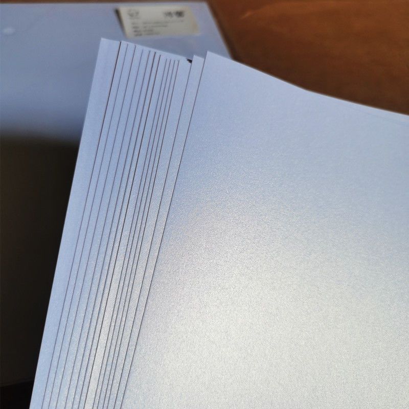 珠光纸a4冰白珠光纸闪亮纸打印纸a5贺卡纸a6明信片120g250g300g名