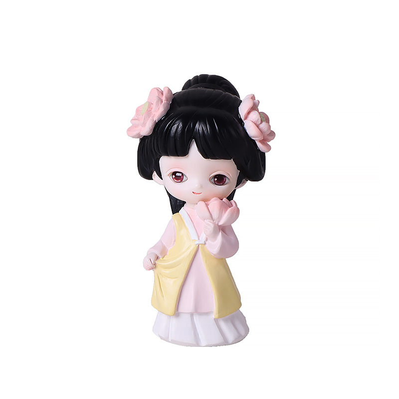 Spot Creative Gift Cute Antique Girl Series Blind Box Spring Wind Dream Home Ornament Decoration Hand-Made Gift