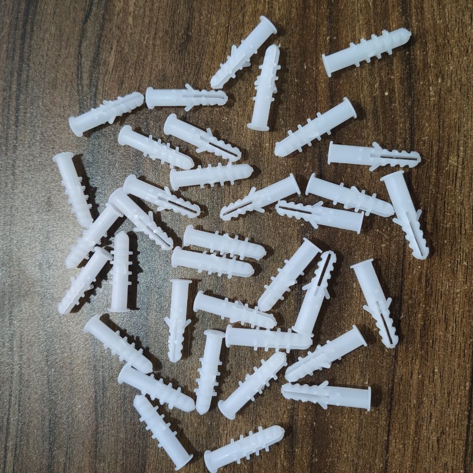 【乐清厂家现货供应】双排刺型塑料膨胀管m6*30 特殊型塑料膨胀管