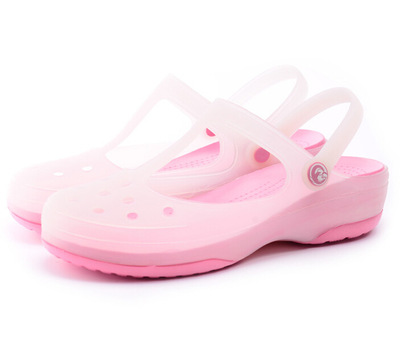 Summer Women's Sandals Jelly Women's Shoes Beach Shoes Hole Shoes Eva Sandals Closed-Toe Slippers Sandals One Piece Dropshipping