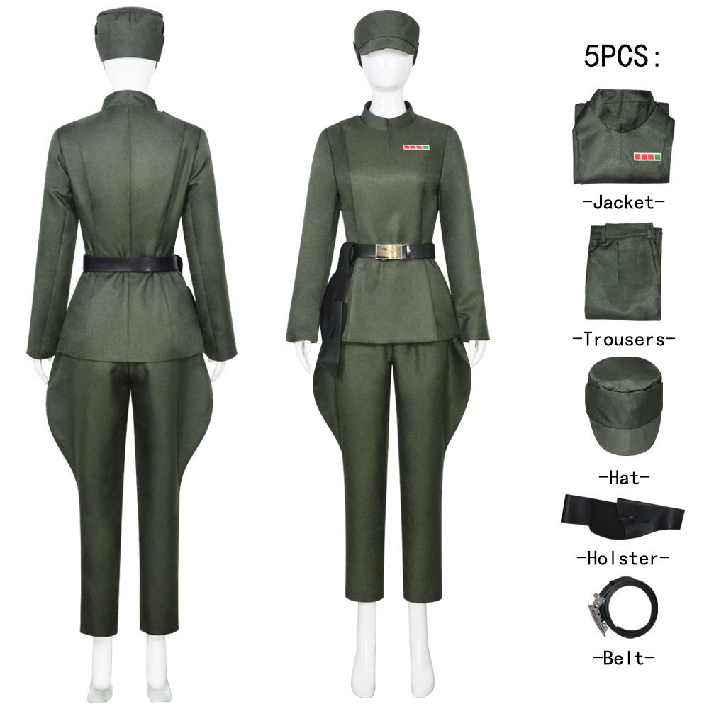 欧比旺cos服 万圣节电影星球大战帝国女军官cosplay服装军装现货