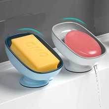 家用香皂盒肥皂盒沥水卫生间轻奢吸盘肥皂架台面浴室置物架免打孔