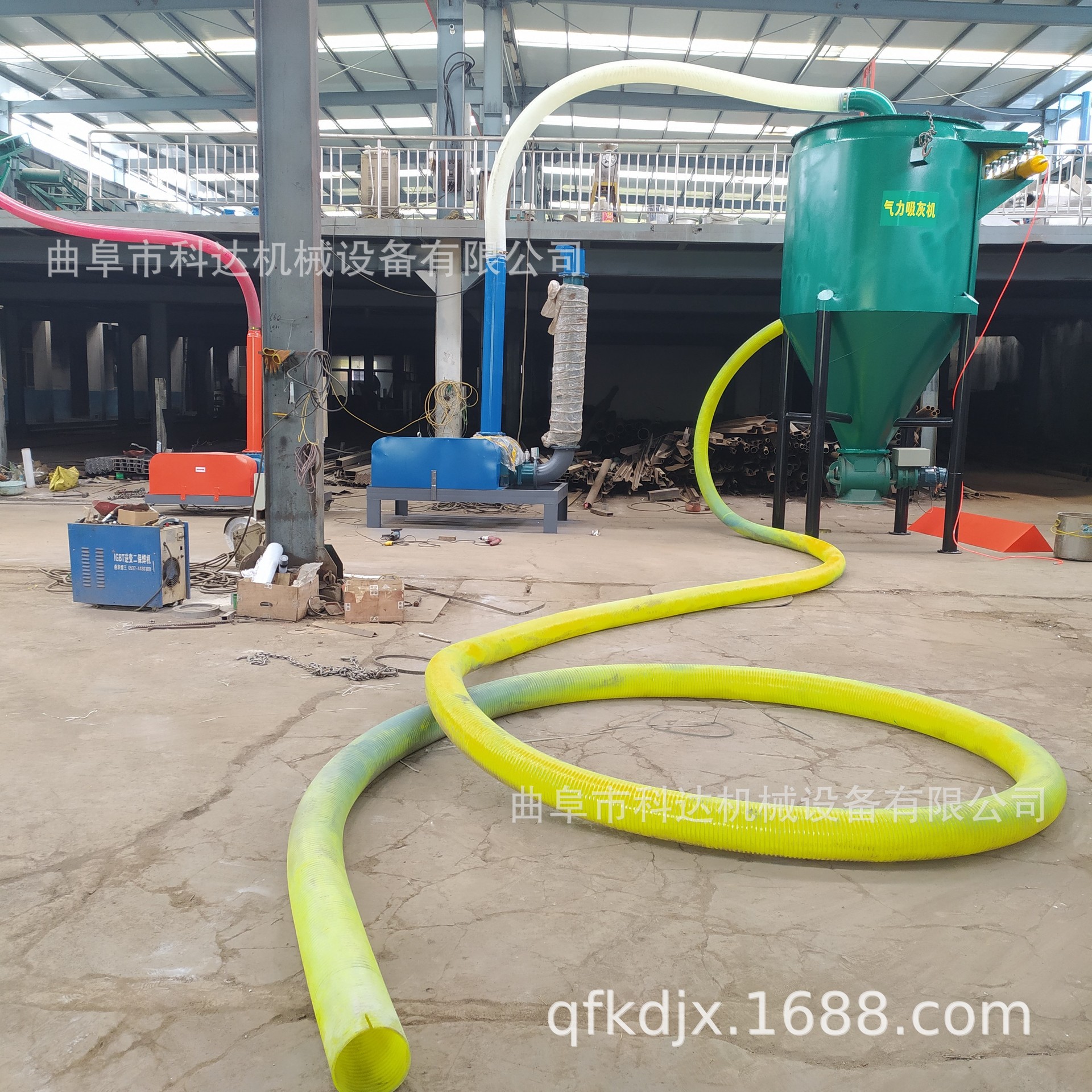 30米长面粉淀粉真空气力吸灰机xwzf锅炉灰清灰气力抽粉机