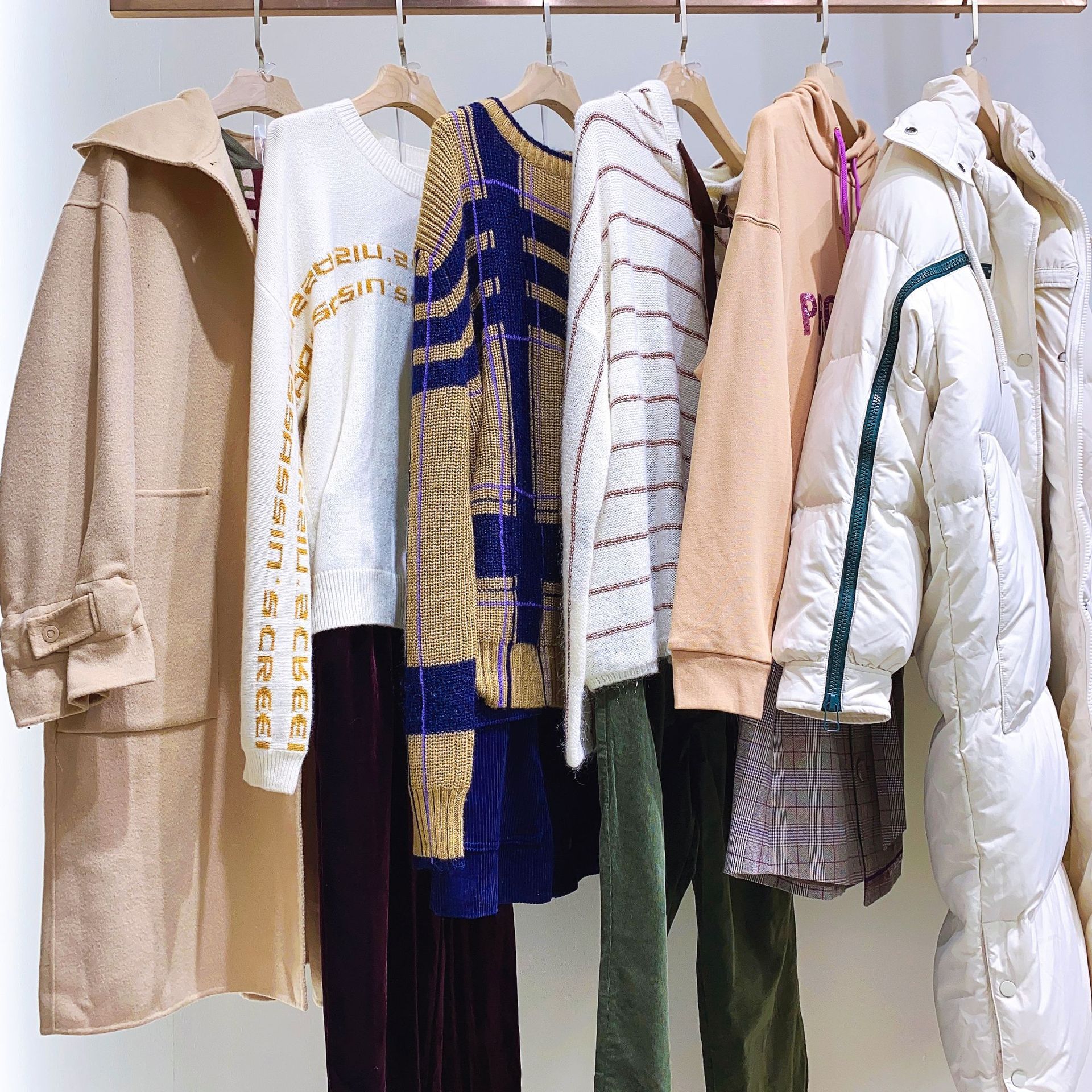 太秋平鸟品牌折扣女装库存批发杭州女装尾货走份冬款女装一手货源