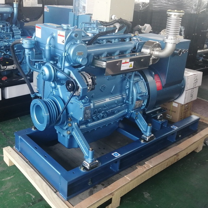 潍柴道依茨24kw发电机 船用辅机 全通无刷24千瓦船用柴油发电机组