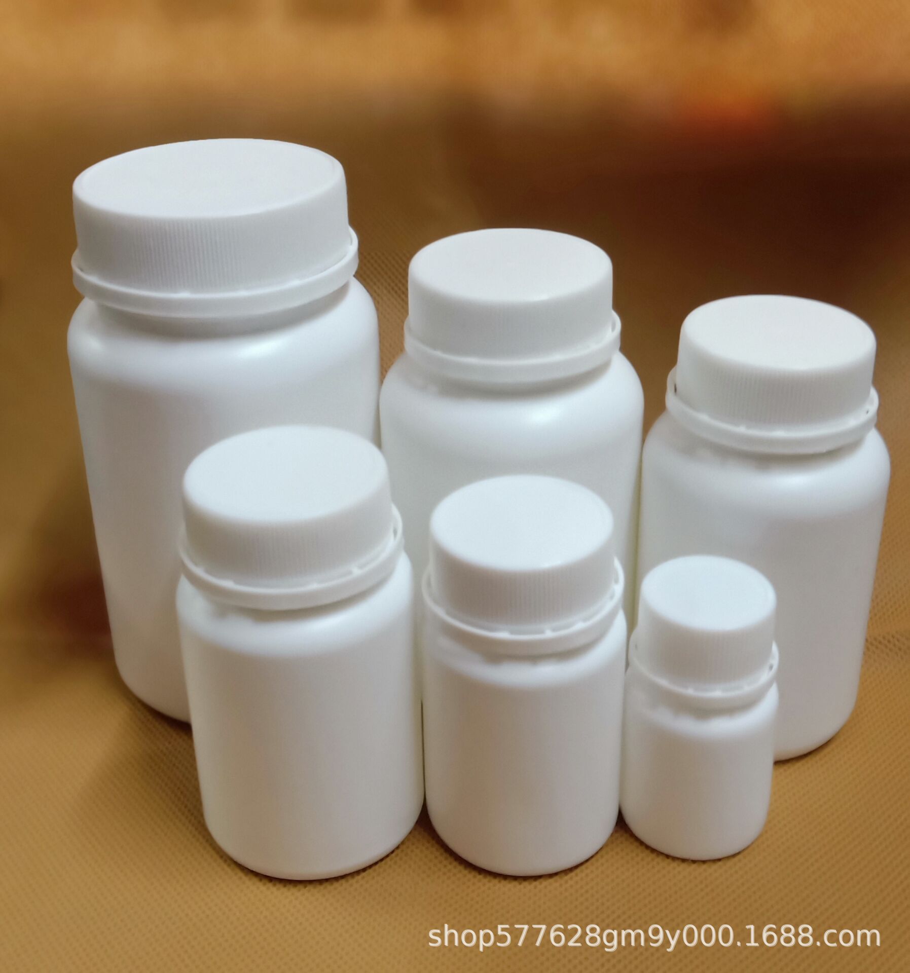 厂家直销20ml防盗盖瓶 塑料分装固体瓶 胶囊瓶 pe药瓶 包装小瓶子