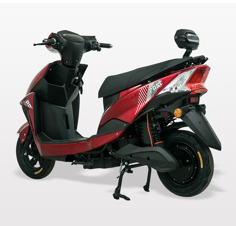 新款战神电动摩托车大功率电瓶踏板车60v72v锂电外卖车高速长跑王