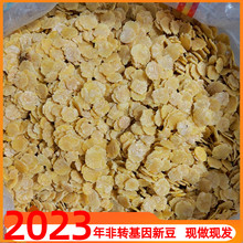 2023新豆农家自种山东特产豆扁子黄豆钱子豆片手工五谷杂粮粥5斤