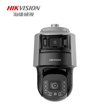 海康威视hikvision监控摄像头双拼版400万 400万猫头鹰枪球超清户