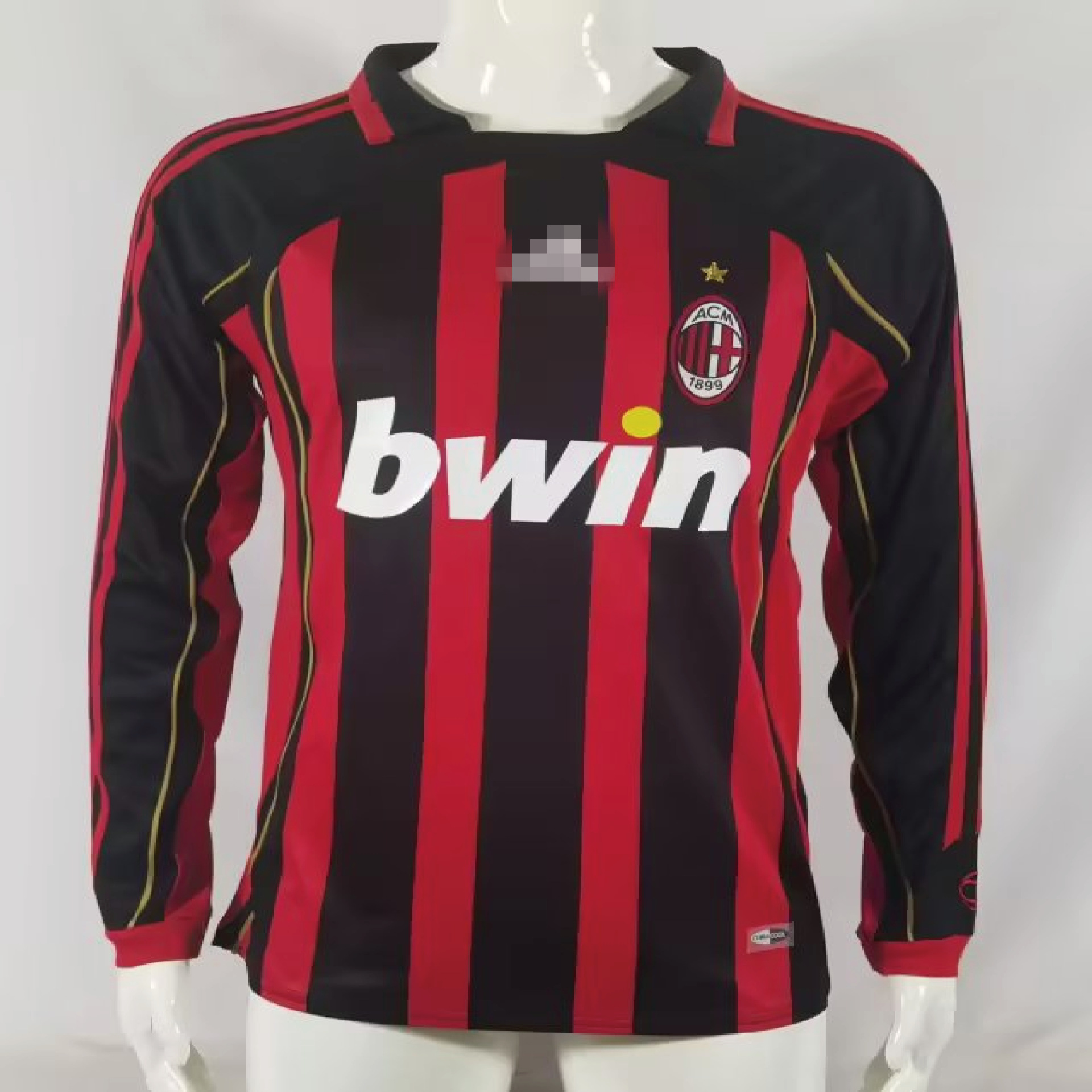 ac米兰复古球服2006长短袖套装足球服男-阿里巴巴