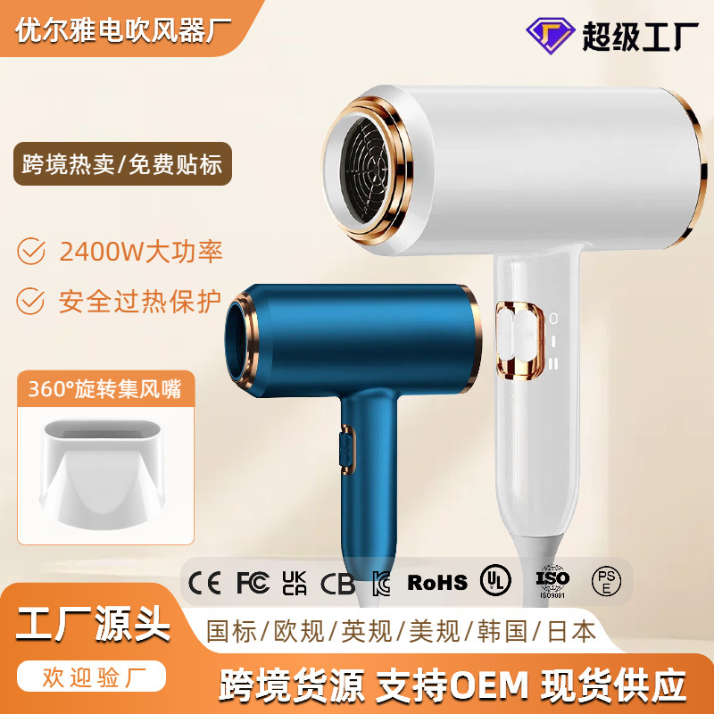 布莱登发廊吹风机家用大功率理发店负离子护发电吹风筒冷热风专用
