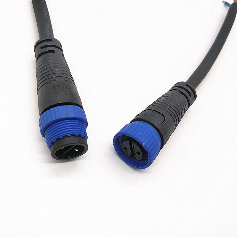 厂家供应m15尼龙公母对插led防水连接器标准路灯插头接头-阿里巴巴