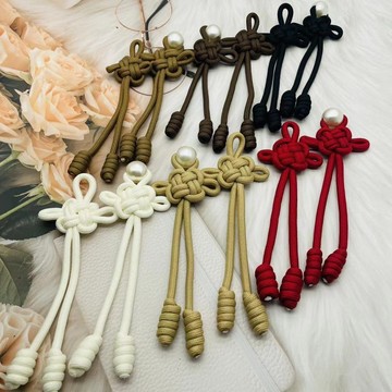 中国结纽扣大衣明代新中式配件旗袍羽绒服女衣服对扣子内搭外套