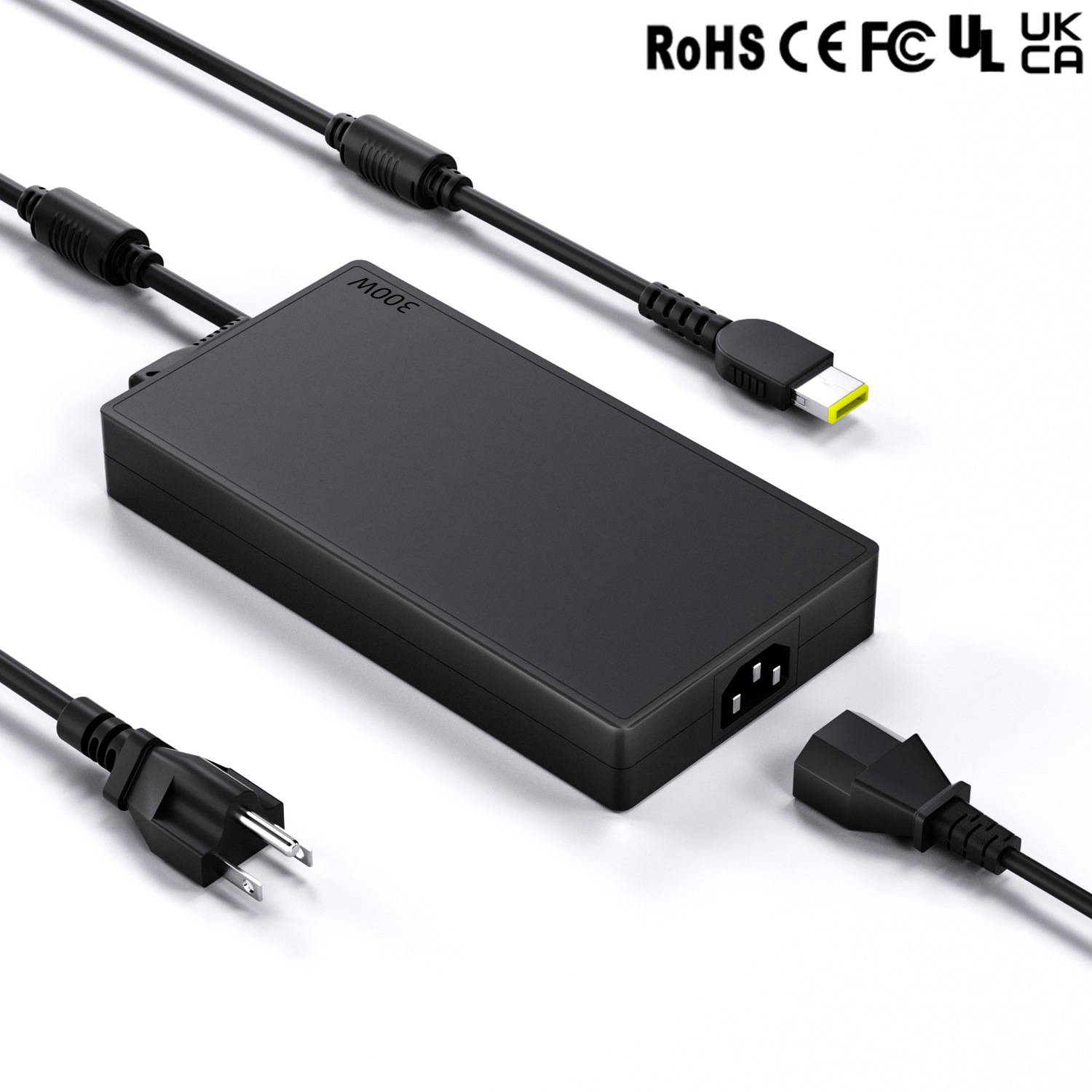 适用thinkpad联想300w拯救者笔记本电脑充电器 20v15a y900适配器