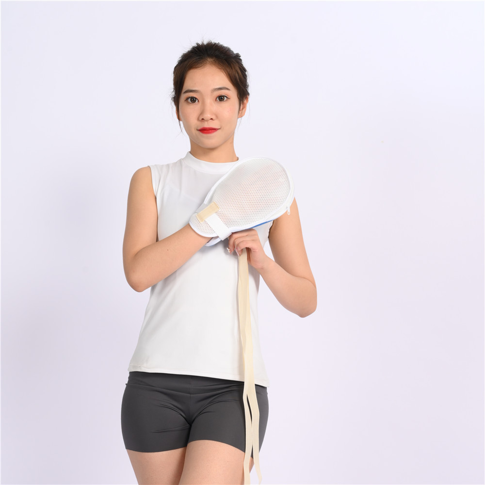 防拔管约束手套透气开口约束手套乒乓球拍约束手套手掌固定约束套